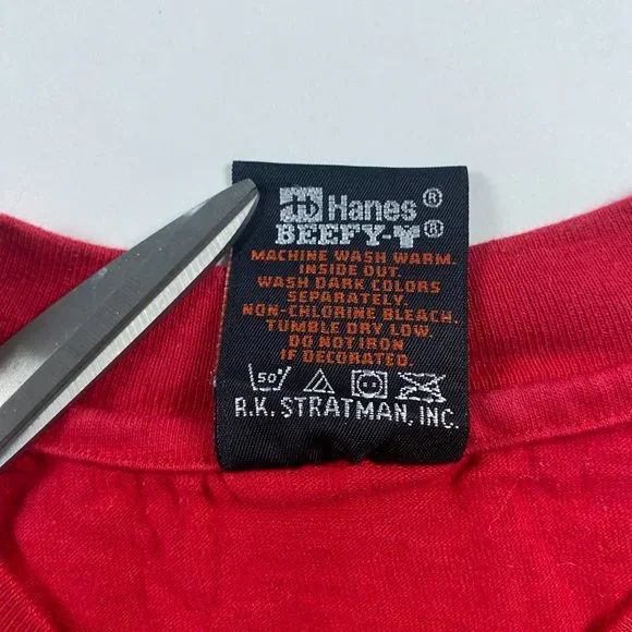 Vintage 90s Harley Davidson Bald Eagle T Shirt Mens Medium Myrtle Beach SC - Picture 6 of 10